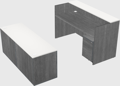 Modular reception desk
