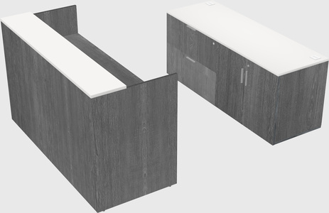 Modular reception desk