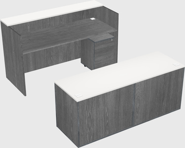 Modular reception desk