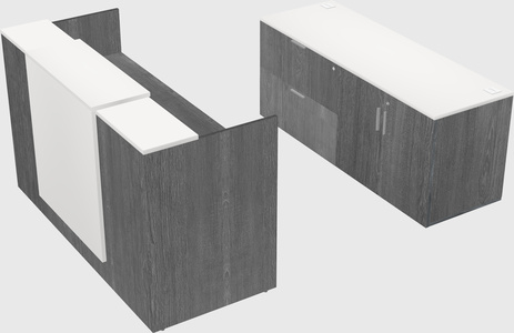 Modular reception desk