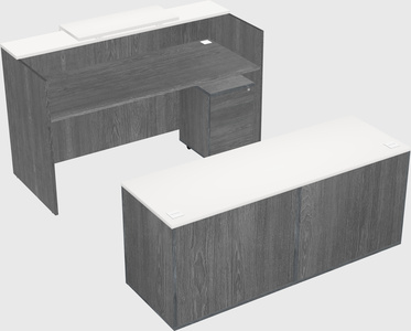 Modular reception desk