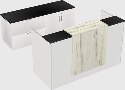 Modular reception desk