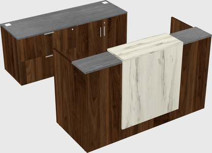Modular reception desk