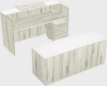 Modular reception desk
