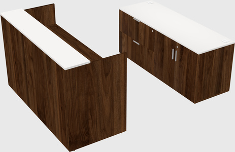 Modular reception desk