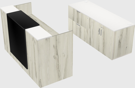 Modular reception desk