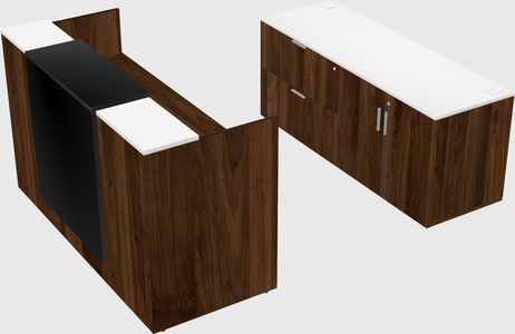 Modular reception desk