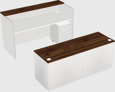 Modular reception desk