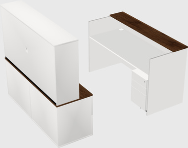 Modular reception desk