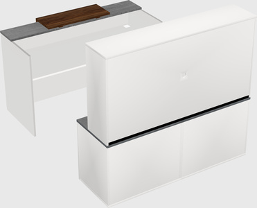 Modular reception desk