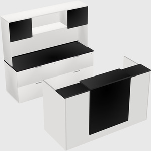 Modular reception desk