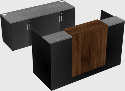 Modular reception desk