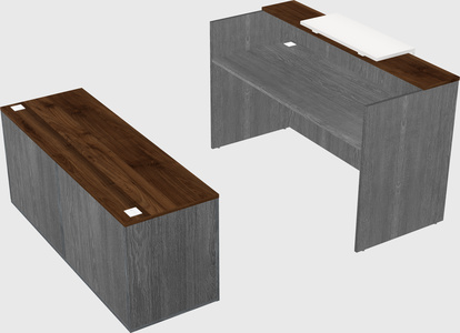Modular reception desk
