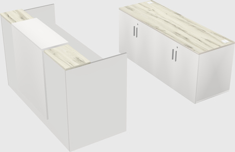 Modular reception desk