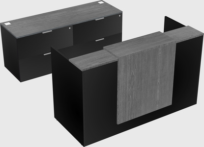 Modular reception desk