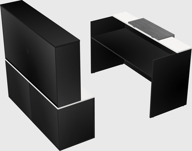 Modular reception desk