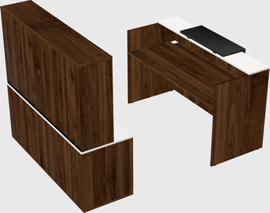 Modular reception desk