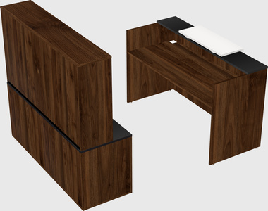 Modular reception desk