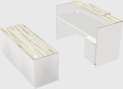 Modular reception desk