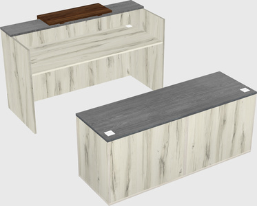 Modular reception desk