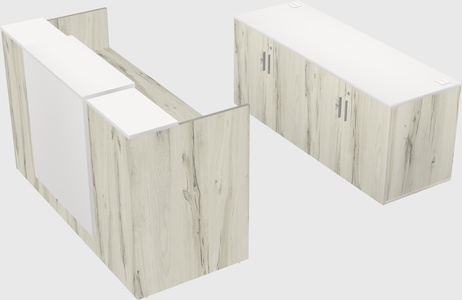 Modular reception desk