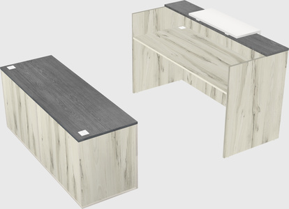 Modular reception desk