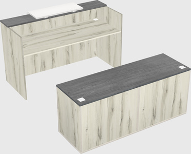 Modular reception desk