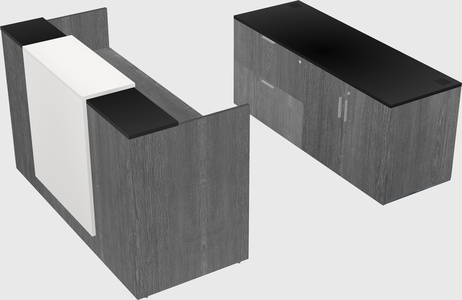 Modular reception desk