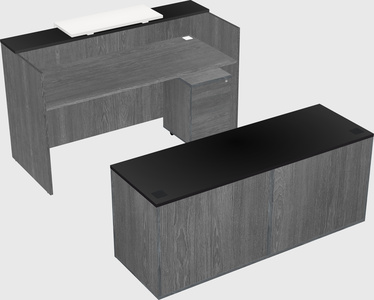 Modular reception desk