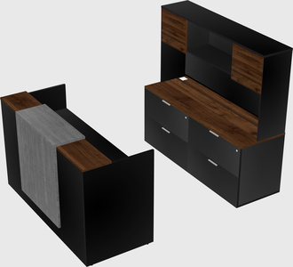 Modular reception desk