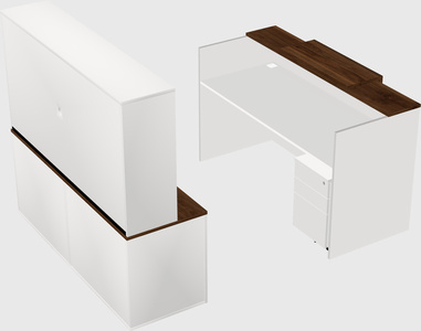 Modular reception desk
