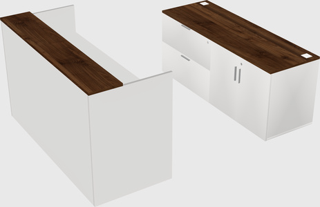 Modular reception desk