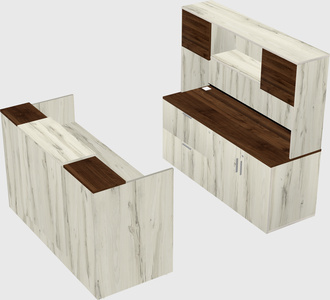 Modular reception desk