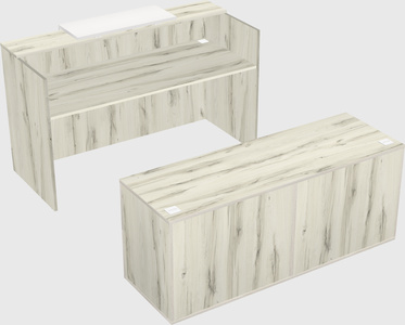 Modular reception desk