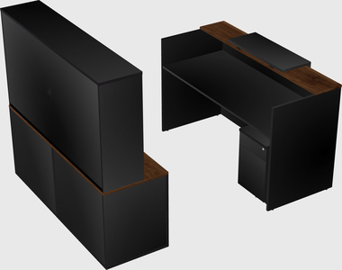 Modular reception desk