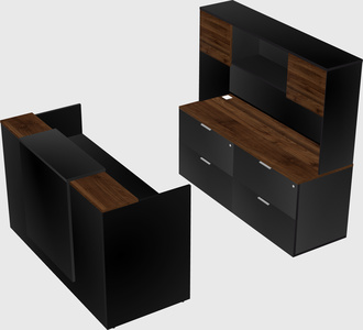 Modular reception desk