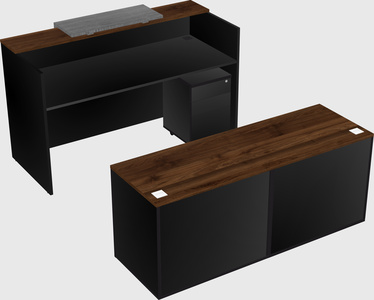 Modular reception desk