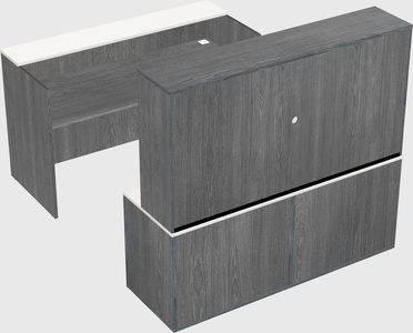 Modular reception desk