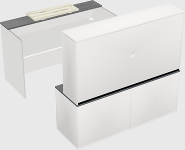 Modular reception desk