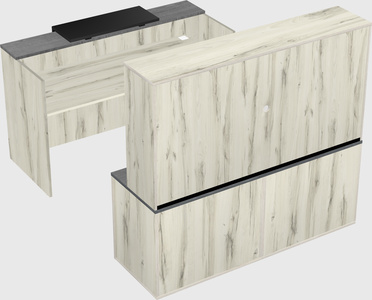 Modular reception desk