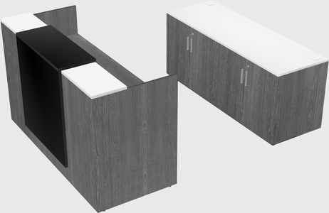 Modular reception desk