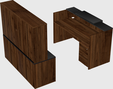 Modular reception desk