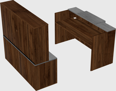 Modular reception desk