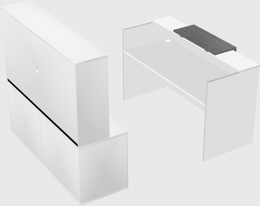 Modular reception desk