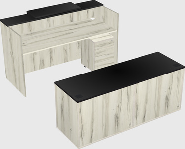 Modular reception desk
