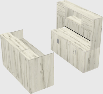 Modular reception desk