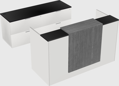 Modular reception desk