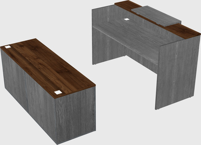 Modular reception desk