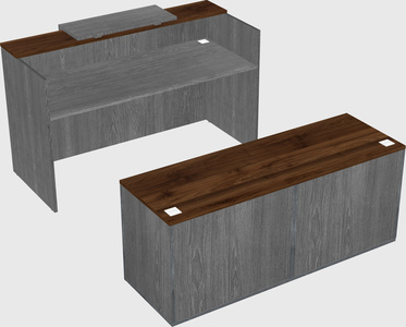 Modular reception desk