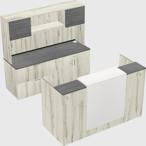 Modular reception desk